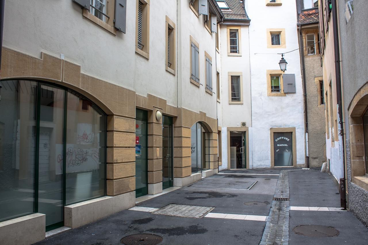 Les Galeries Marval Aparthotel Neuchâtel Exterior foto